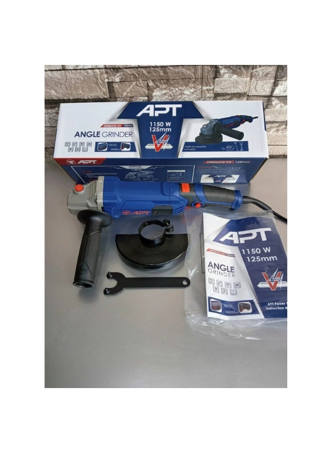 Apt 1150W 5" Long Handle Angle Grinder from Golden Eagle Distributor - Image 5